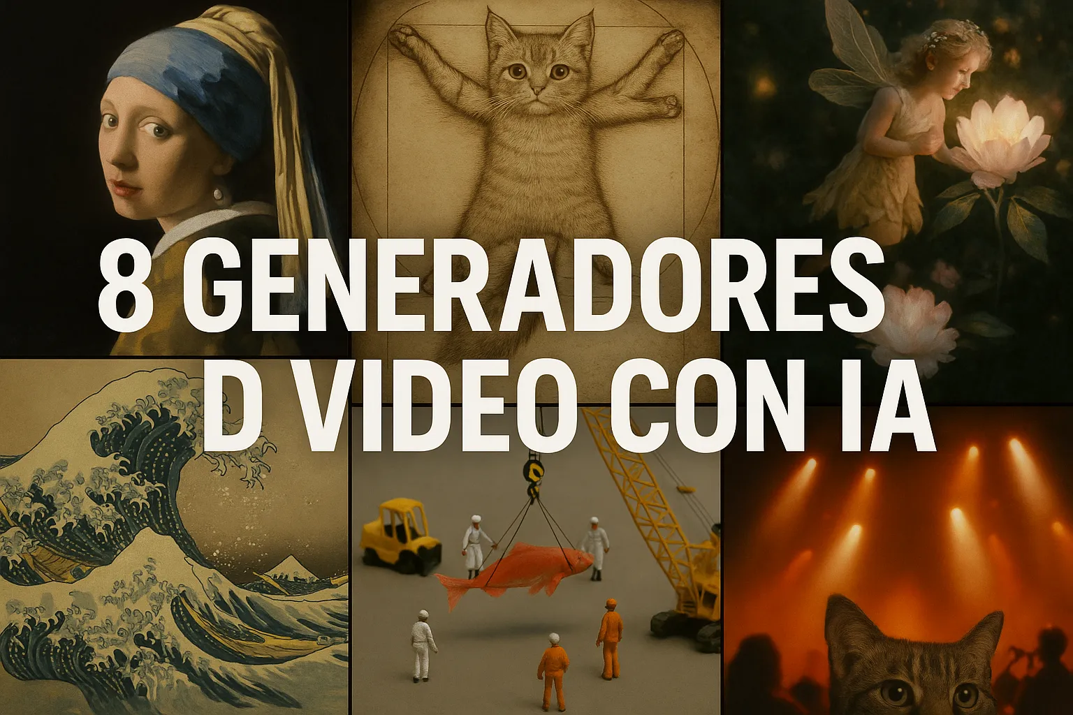 18 Generadores de Video con IA