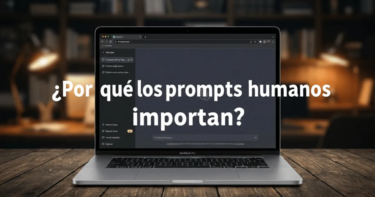 ¿Por qué los prompts humanos importan?